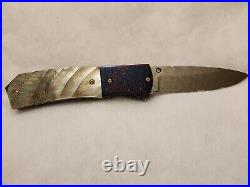 Suchat Jangtanong Handmade Exotic Thai Folding Art Knife -ABSOLUTELY BEAUTIFUL