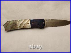 Suchat Jangtanong Handmade Exotic Thai Folding Art Knife -ABSOLUTELY BEAUTIFUL