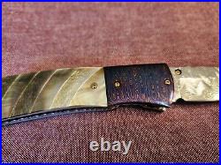 Suchat Jangtanong Handmade Exotic Thai Folding Art Knife -ABSOLUTELY BEAUTIFUL