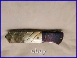 Suchat Jangtanong Handmade Exotic Thai Folding Art Knife -ABSOLUTELY BEAUTIFUL