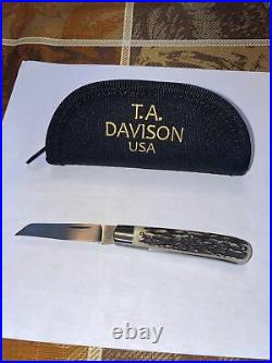 T. A. Davison Custom SlipJoint Knife