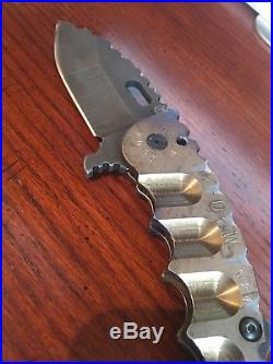 TODD HEETER KNIFEWORKS MOW MAN-O-WAR #24 UNBELIEVABLY SWEET With CASE & CERT