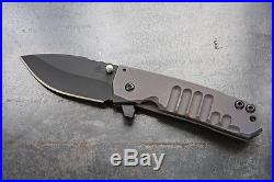 TRIDENT KNIVES / CRUSADER FORGE FIFP FL custom folder with certificate