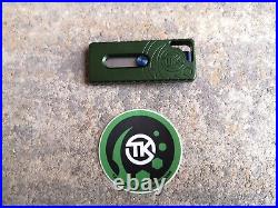 Tactical Keychains Tukk XL Green/Black with clip