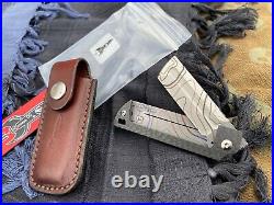 Tad Gear Triple Aught Design Space X Rocket Carbon Fiber Knife Pdw Strider Soe