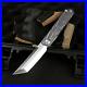 Tanto Knife Folding Pocket Hunting Survival Tactical Camping M390 Steel Titanium