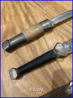 Theater Made Fighting Knife Lot of 3 Trench Knives Military 12 Vtg Fixed Blade Theater Made Fighting Knife Lot of 3 Trench Knives Military 12 Vtg Fixed Blade