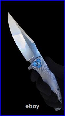 Ti-rex flipper custom folder knife