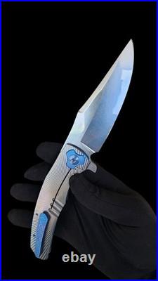 Ti-rex flipper custom folder knife