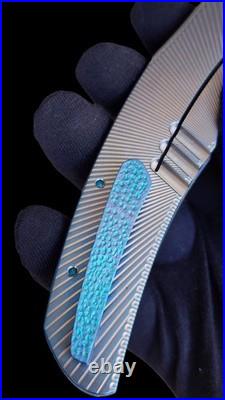 Ti-rex flipper custom folder knife