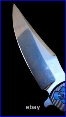 Ti-rex flipper custom folder knife