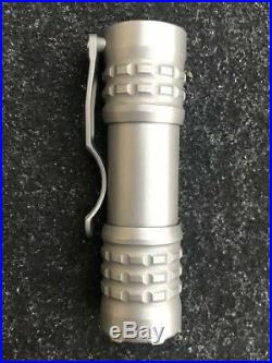 Ti2 Design & CWF Charles Wiggins Custom Pele Torch Flashlight Blue Dragon NEW
