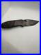 Tim Curry Parthian Variant Lefty, 2.75 Damascus Blade Zirconium / Carbon