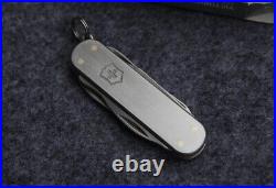 Titanium Alloy Knife Handle Patch for VICTORINOX RAMBLER 0.6363 58mm Knife