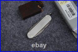 Titanium Alloy Knife Handle Patch for VICTORINOX RAMBLER 0.6363 58mm Knife