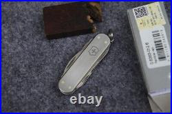 Titanium Alloy Knife Handle Patch for VICTORINOX RAMBLER 0.6363 58mm Knife