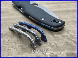 Titanium Gear BACKSPACER for Spyderco SHAMAN MetonBoss