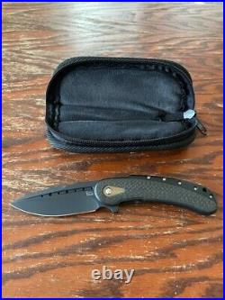 Todd Begg Knives Bodega Black and Gold 5 of 10 Signed by Todd