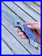 Todd Fischer Sr. Custom Full Dress Archangel Damasteel Black Timascus Knife New