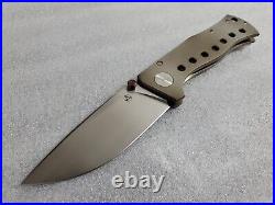 Todd Rexford Custom Epicenter, 3.6 Hand Satin CPM-154 Blade, Mayo Style Holes