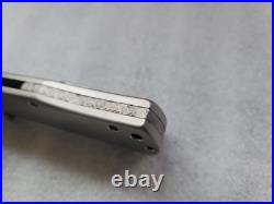 Todd Rexford Epicenter, Hand Satin, Hot Hammered Titanium Accents