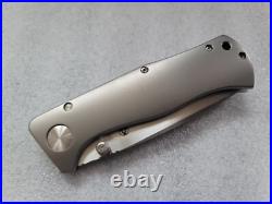 Todd Rexford Epicenter, Hand Satin, Hot Hammered Titanium Accents