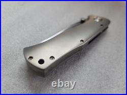 Todd Rexford Epicenter, Hand Satin, Hot Hammered Titanium Accents
