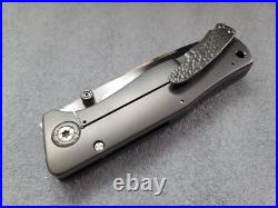 Todd Rexford Epicenter, Hand Satin, Hot Hammered Titanium Accents