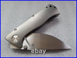 Todd Rexford Epicenter, Hand Satin, Hot Hammered Titanium Accents
