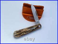 Todd T. A. Davison Shadow Pattern Single Blade Jack Knife