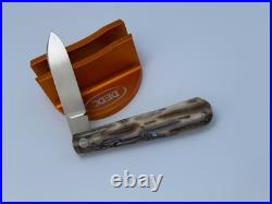 Todd T. A. Davison Shadow Pattern Single Blade Jack Knife