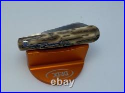 Todd T. A. Davison Shadow Pattern Single Blade Jack Knife