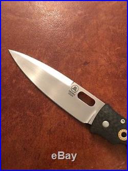 Tom Mayo Dr. Death XL Carbon Fiber Mosaic Custom Folding Knife