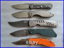 Tom Mayo XL Moran Bowie, Fireball Damascus Blade, Mayo Holes, 4.25 Knife