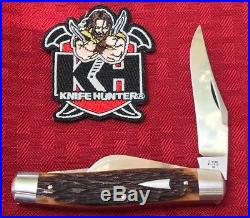 Tony Bose Premium Stockman Old Bone Custom Knife Handmade By The Man