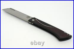 Torpen Knives Classic Sepia custom slip-joint pocket knife, N690Co & Micarta