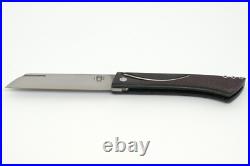Torpen Knives Classic Sepia custom slip-joint pocket knife, N690Co & Micarta