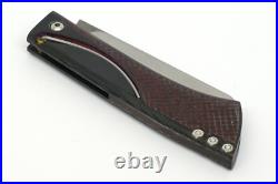 Torpen Knives Classic Sepia custom slip-joint pocket knife, N690Co & Micarta