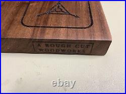 Triple Aught Design Billet TAD Logo Small Cutting Board Walnut