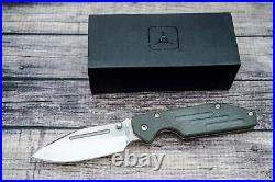 Triple Aught Design/Kingdom Armory Dauntless, CPM S30V, OD Green G10 Scales