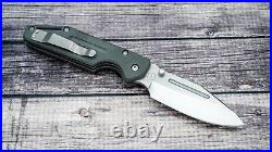 Triple Aught Design/Kingdom Armory Dauntless, CPM S30V, OD Green G10 Scales