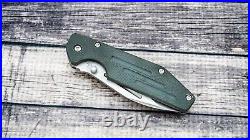 Triple Aught Design/Kingdom Armory Dauntless, CPM S30V, OD Green G10 Scales