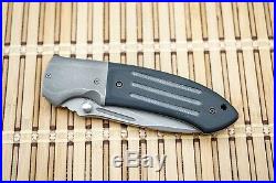 Triple Aught Design/Ochs Sherworx Custom Dauntless, S30V, Black G10, Tad Box