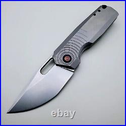 Tuff Custom Knives Mini Breaker (1 of 1) Titanium NitroV/ Geoff Blauvelt USA