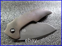 TuffKnives Geoff Blauvelt & Tashi Bharucha Immortal Pup, Stray Pup, 3.75 Knife