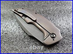 TuffKnives Geoff Blauvelt & Tashi Bharucha Immortal Pup, Stray Pup, 3.75 Knife