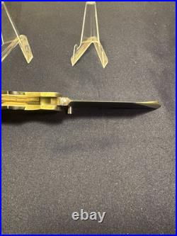 ULTRA RARE 1 of Kind Bill King Knife Vintage Folding Knife 1980s Tanto Style