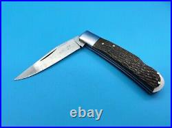 USED Tim Britton Custom Folding Knife Engraved