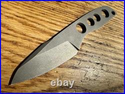 Unique Brandon Park Custom Knife. Magnacut Steel At 63-64 HRC