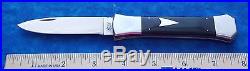 Very Rare Bob Cargill Custom Slide Bolster Lock Folding Knife Stidham Estate